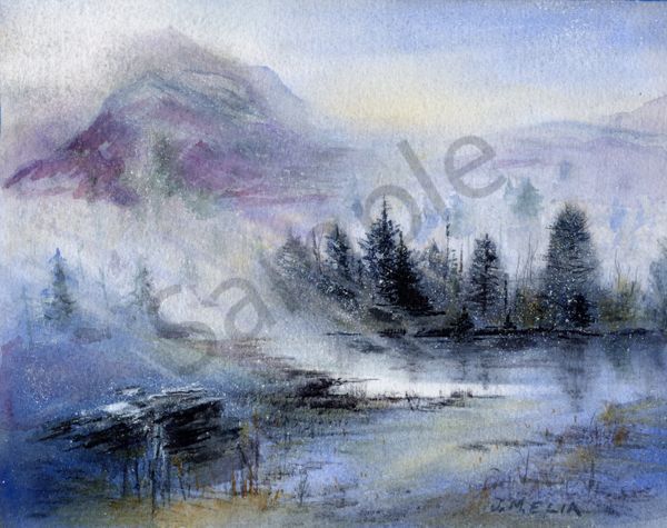 Silent Echoes Of Winter Art | Artistry By Night