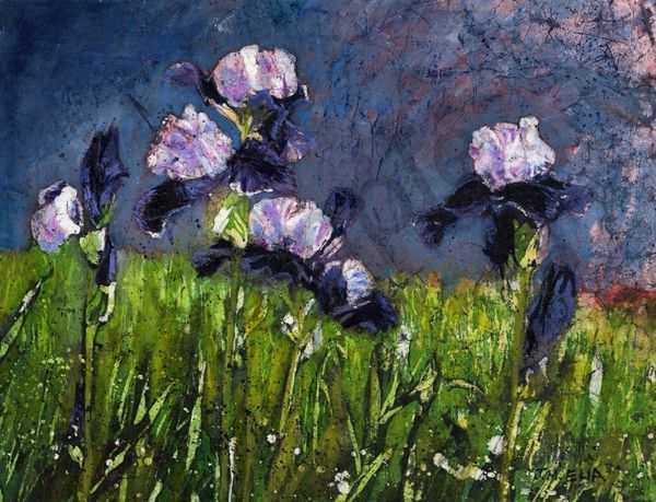 Prussian Blossoms Art | Artistry By Night