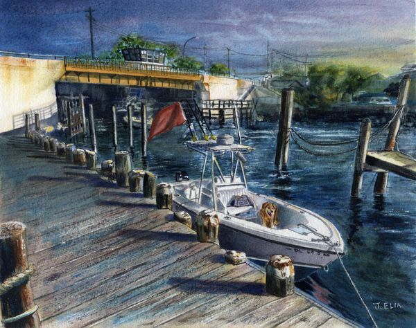 Waiting For A Sunset Cruise Art | Artistry By Night