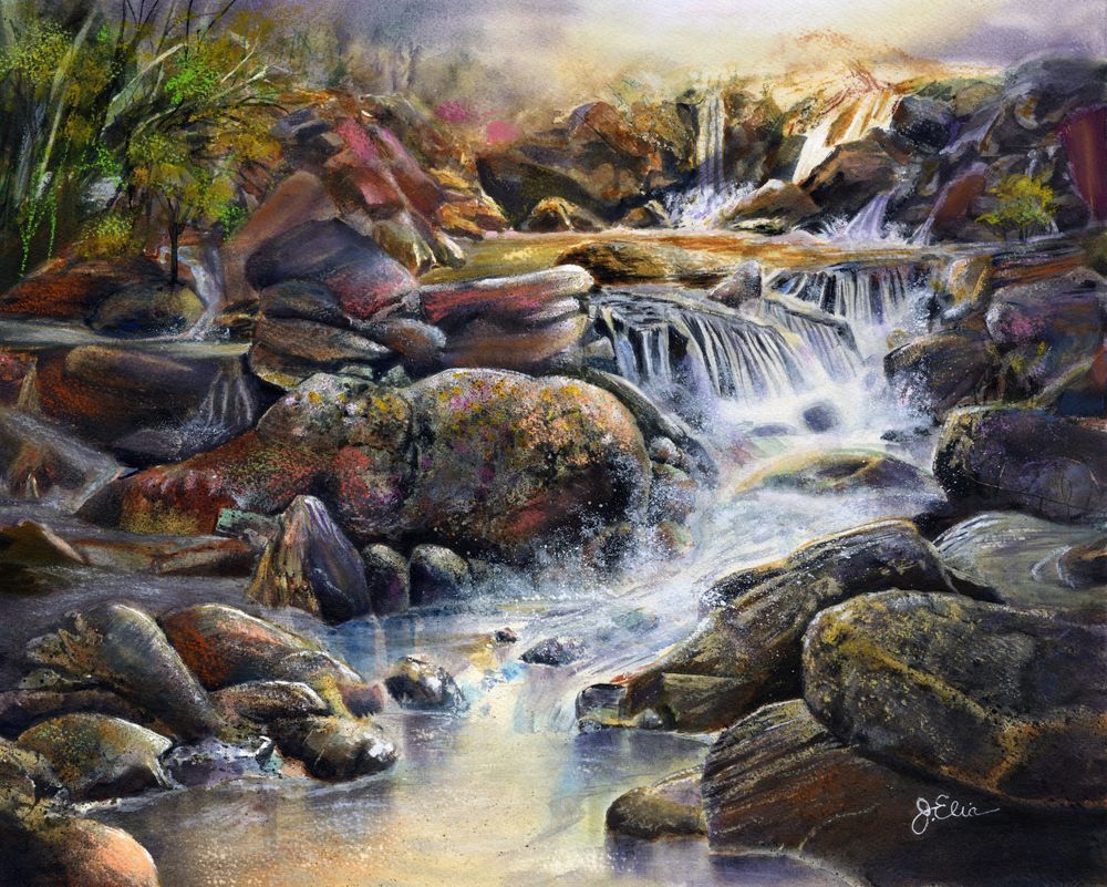 Tranquility Falls Art | Artistry By Night