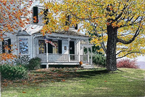 October Only 2 Remaining Art | Carol Collette