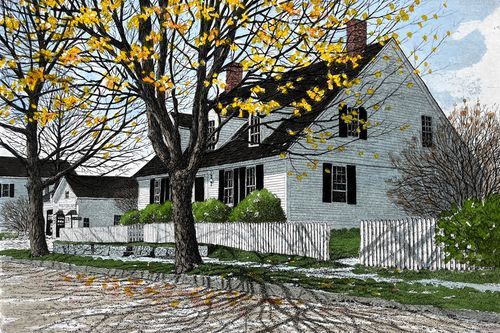 October Only 2 Remaining Art | Carol Collette