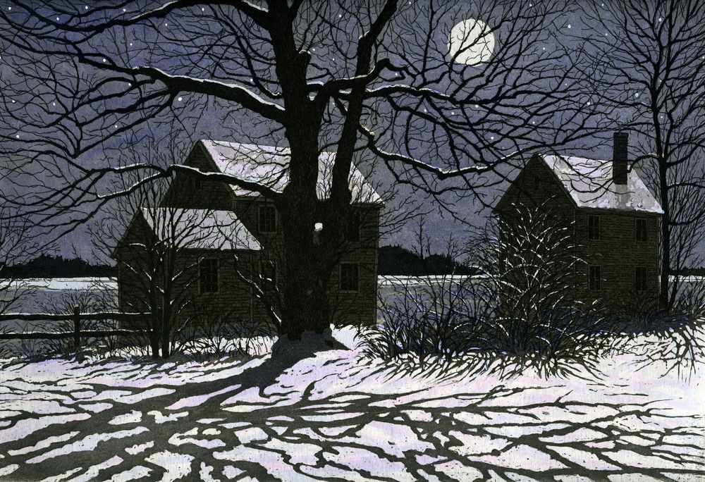 Moonlight Collectors Etching Carol Collette