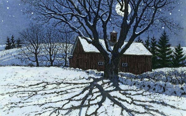 Seasons Landscape etching originals Carol Collette