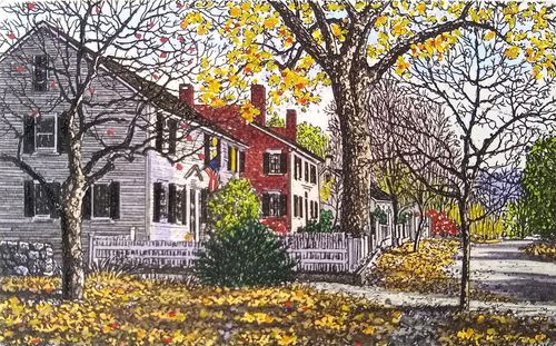 October Only 2 Remaining Art | Carol Collette