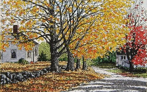 October Only 2 Remaining Art | Carol Collette