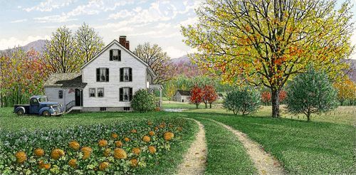 October Only 2 Remaining Art | Carol Collette