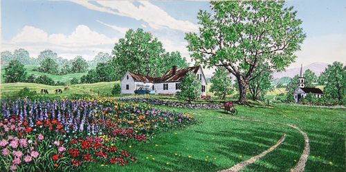 Moanalua Gardens, Hawaii Out Of Print Art | Carol Collette