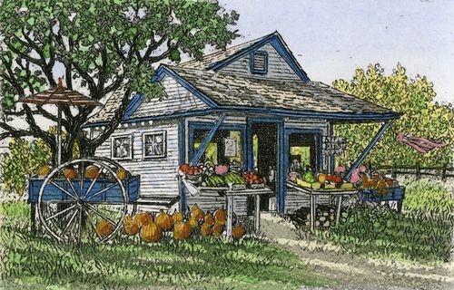 October Only 2 Remaining Art | Carol Collette