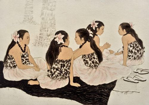 Moanalua Gardens, Hawaii Out Of Print Art | Carol Collette