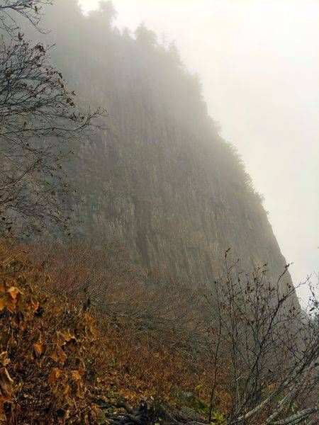 Basalt Cliff Face On Memalouse Falls Trail Photography Art | InYourBackyard