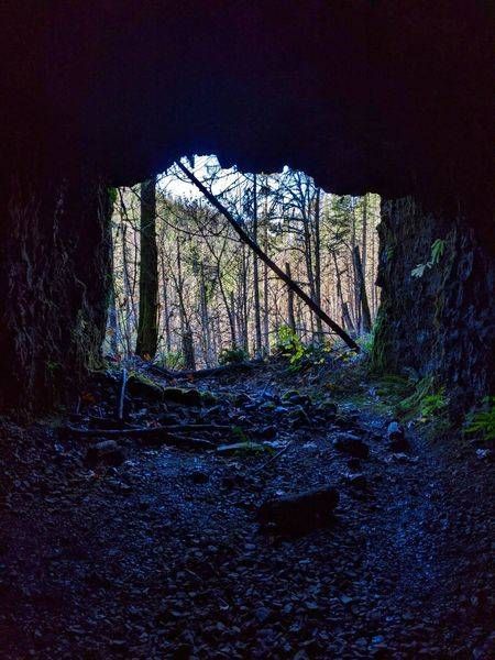 Abandoned Waterworks Tunnel On Memolouse Falls Trail Photography Art | InYourBackyard