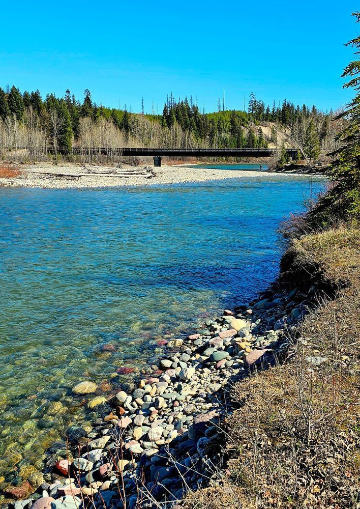 North Fork Of The Flathead River At The Camas Road Bridge Photography Art | InYourBackyard