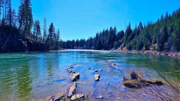 North Fork Of The Flathead River In Columbia Falls Montana Photography Art | InYourBackyard