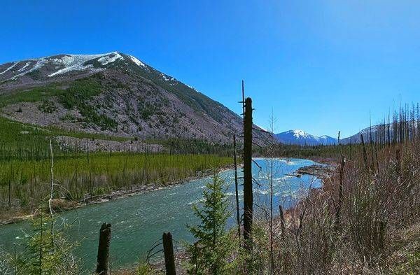 North Fork Of The Flathead River Mountain Landscape Photography Art | InYourBackyard