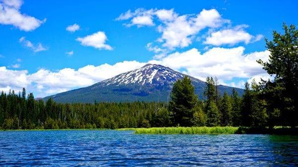 Mt. Bachelor From Hosmer Lake Landscape Photography Art | InYourBackyard