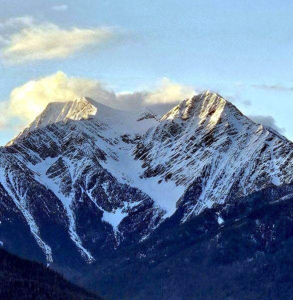 Mc Donald Peak In The Mission Mountains Montana Photography Art | InYourBackyard