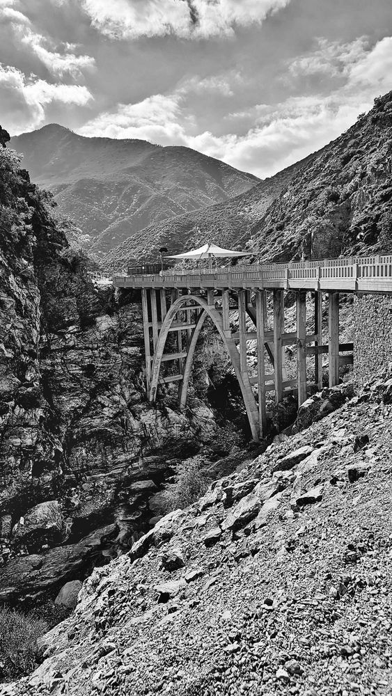 Bw Bridge To Nowhere Photography Art | InYourBackyard