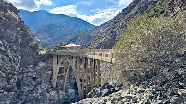 Bridge To Nowhere   San Gabriel Mountains Photography Art | InYourBackyard