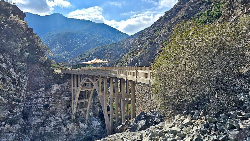Bridge To Nowhere   San Gabriel Mountains Photography Art | InYourBackyard