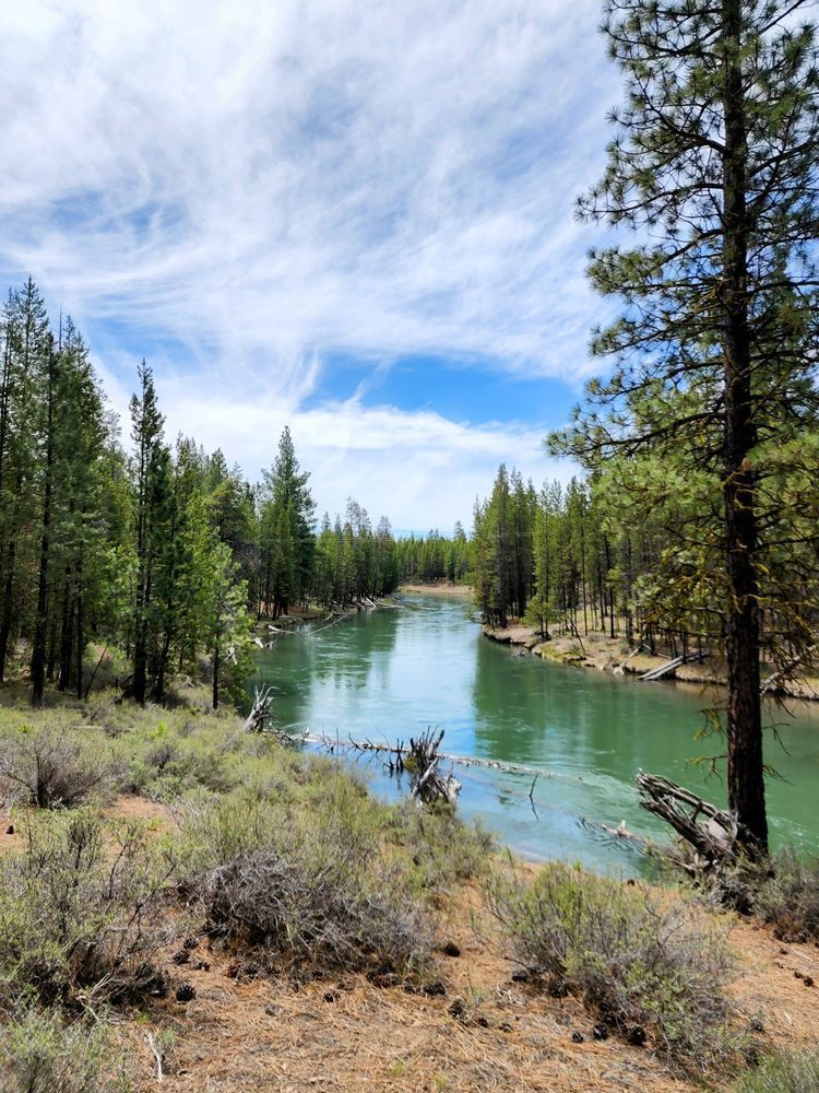 Colorful Deschutes River In The Spring Photography Art | InYourBackyard