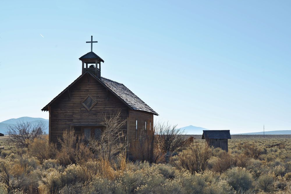Chapel At Fort Rock Photography Art | InYourBackyard