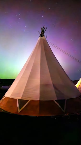 Arora Borealis At Crane Hot Springs Photography Art | InYourBackyard