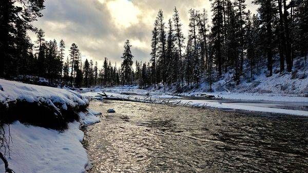 Deschutes River Stormy Clouds Photography Art | InYourBackyard