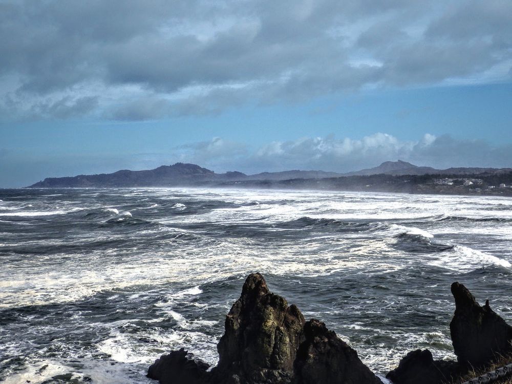 Ocean Slow Flowing Waves Photography Art | InYourBackyard