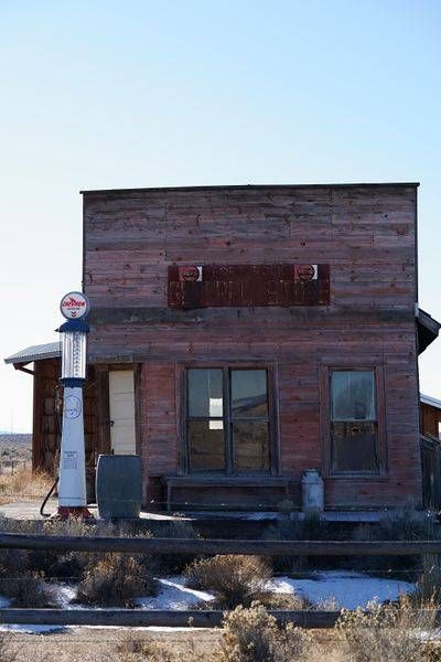 Old Gas Station Fort Rock Photography Art | InYourBackyard