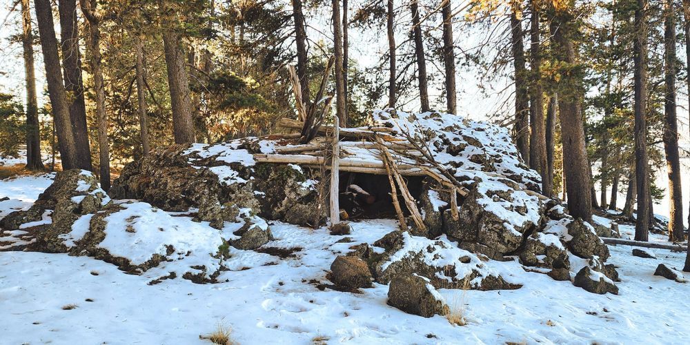 Lava Rock Cave   Crane Prairie Reservoir Photography Art | InYourBackyard