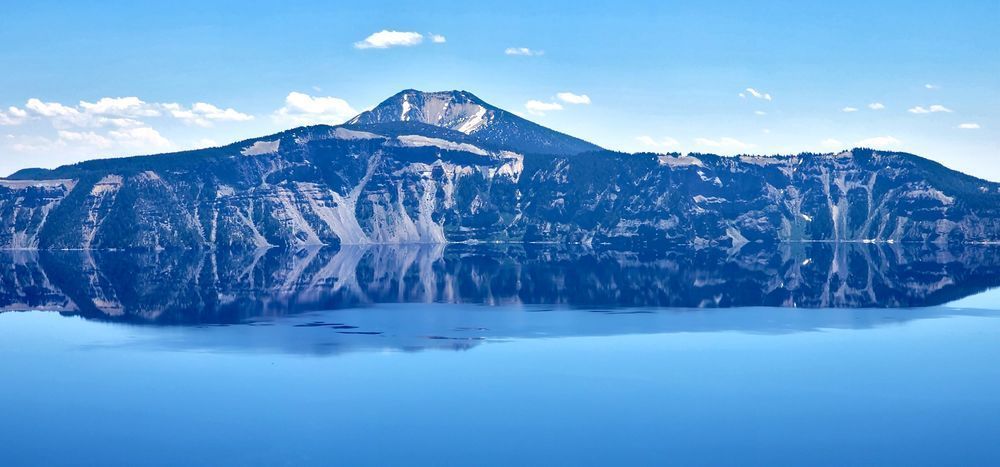 Mountain Relfections At Crater Lake Photography Art | InYourBackyard