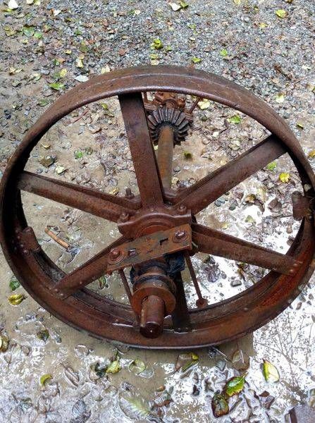 Mining Wheel   Jawbone Flats Photography Art | InYourBackyard