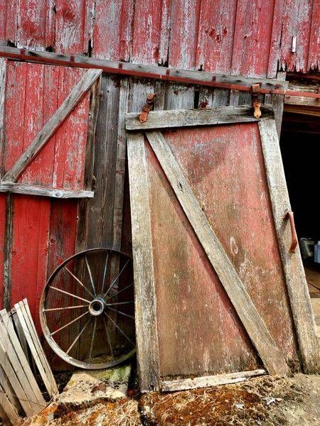 Rustic Barn Door Photography Art | InYourBackyard