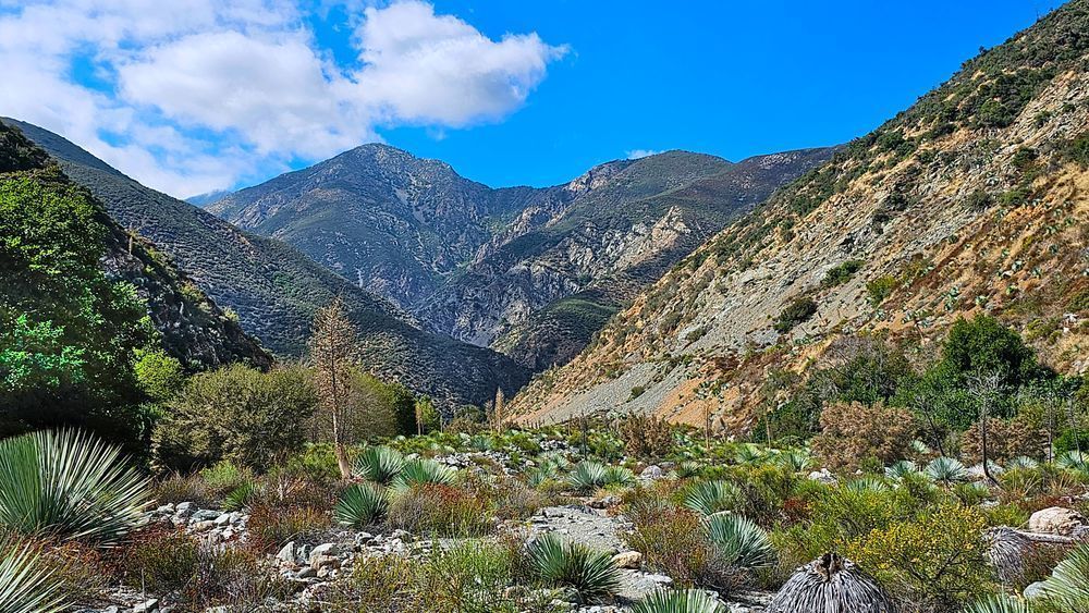 San Gabriel Mountains   Bridge To Nowhere Hike Photography Art | InYourBackyard