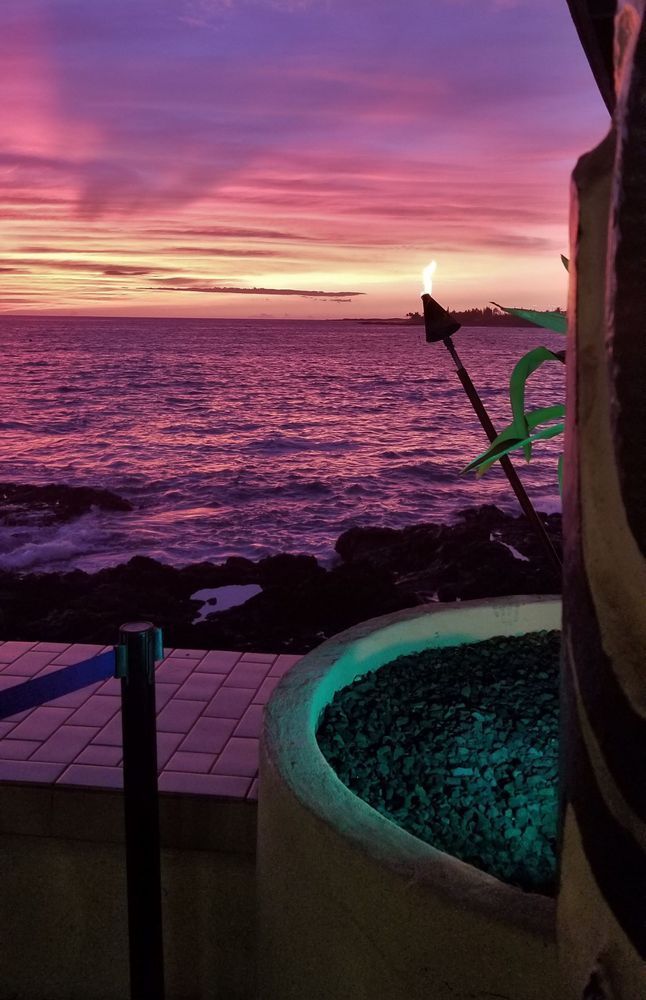 Purple Hazed Hawaiian Sunset Photography Art | InYourBackyard