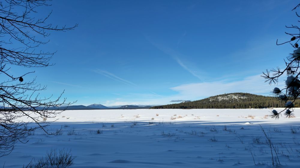 Wickiup Reservoir Frozen Photography Art | InYourBackyard