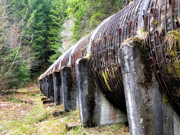 Toketee Redwood Stave Pipeline Photography Art | InYourBackyard