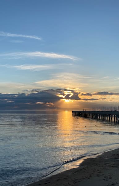 Sunset Brighton Baths Photography Art | Bayside Musings