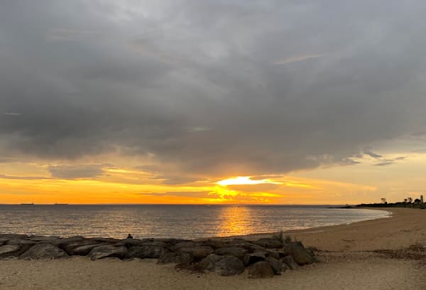 Sunset Hampton Beach Photography Art | Bayside Musings