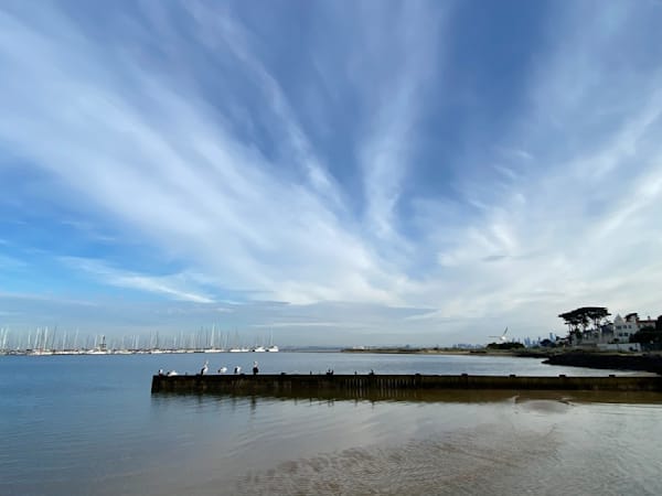 Serene Brighton Beach Walk Photography Art | Bayside Musings