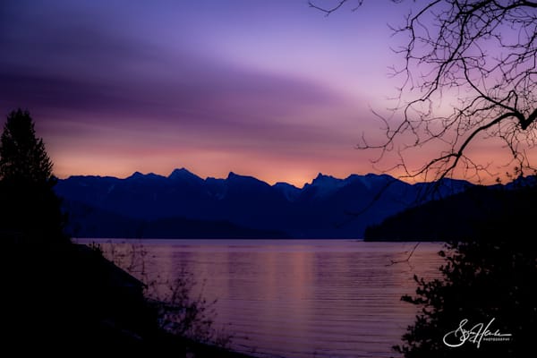 Blissful Sunrise on the Sunshine Coast BC Canada
