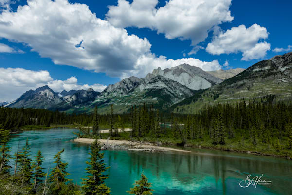 Azure Reflections in Jasper National Park