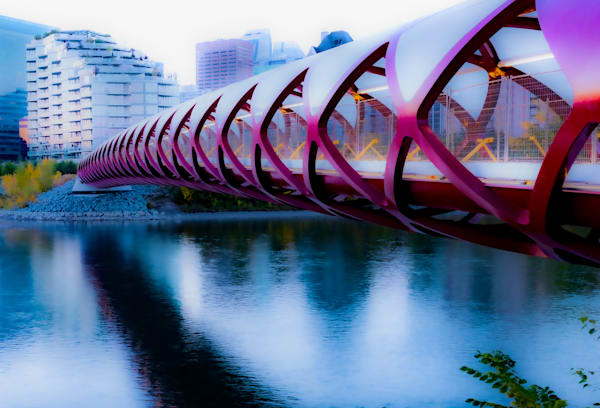 Peace Bridge in the early Morning