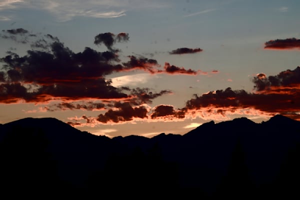 Red Sky Over Montana
