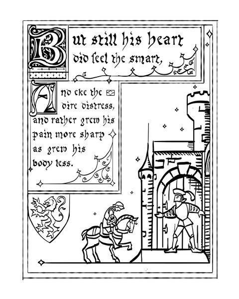 The Good Knight And His Lady Page 5 Art | Annalee Arte