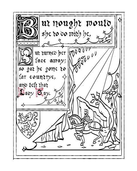 The Good Knight And His Lady Page 3 Art | Annalee Arte