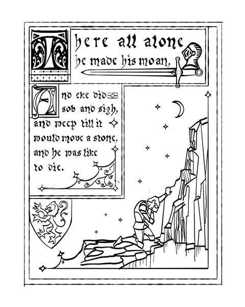 The Good Knight And His Lady Page 4 Art | Annalee Arte