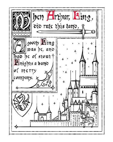 The Good Knight And His Lady Page 1 Art | Annalee Arte