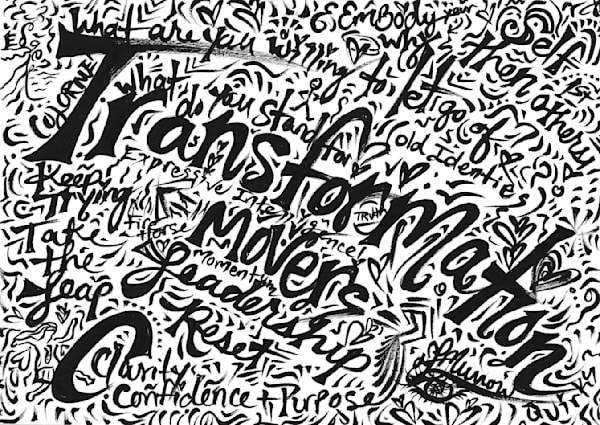 TRANSFORMATION | COLORME Graphic Recording — Women's Multicultural Leadership & Impact Summit featuring Marla Press